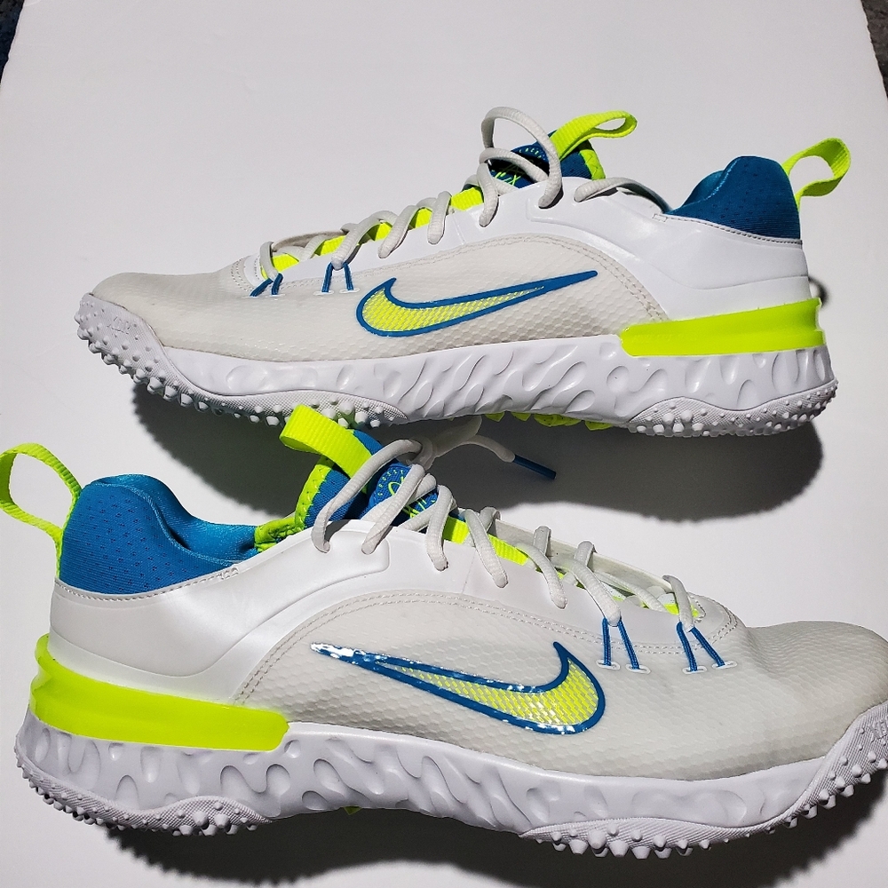 New, Lacrosse Nike Huarache 9 Elite TF LAX SE FV6148-100 Size 11.5